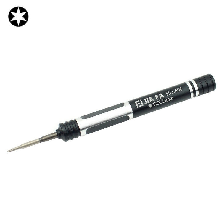 JIAFA JF-608-T2 Torx T2 Screwdriver for Cellphone Repair (Black), T2 Torx