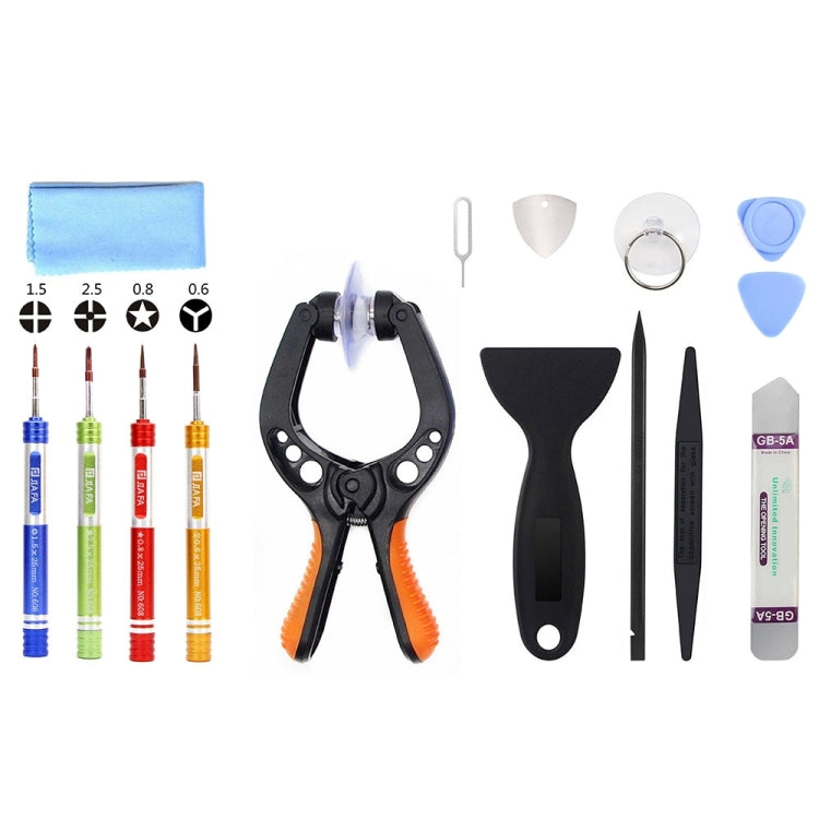 JIAFA JF-8103 15 in 1 Repair Tool Set for iPhone 7, JF-8103