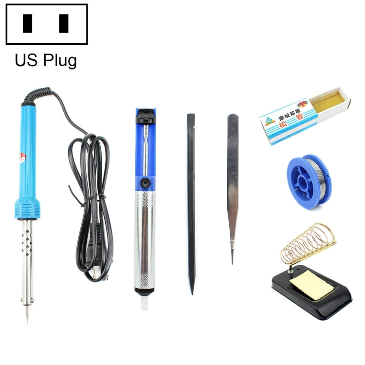 JIAFA JF-8123 Set di strumenti per saldatore 8 in 1 da 30 W, tensione: 220 V, JF-8123, US Plug, JF-8123, EU Plug