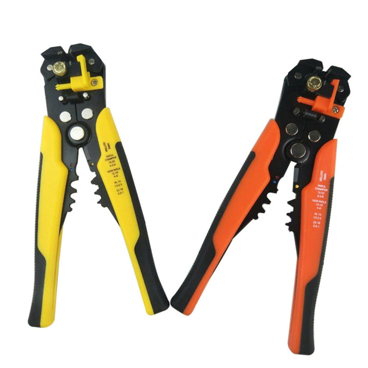 Pinza spelafili per cavi multifunzionale 5 in 1, pinza per piegare i terminali autoregolanti, pinza spelafili, consegna colore casuale, 5 in 1