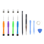 JIAFA JF-612-2 10 in 1 Repair Tool Set for iPhone/Samsung, JF-612-2