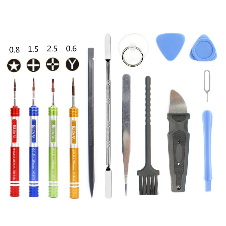 JIAFA JF-8108 14 in 1 Precision Repair Tool Set for Smartphone, JF-8108