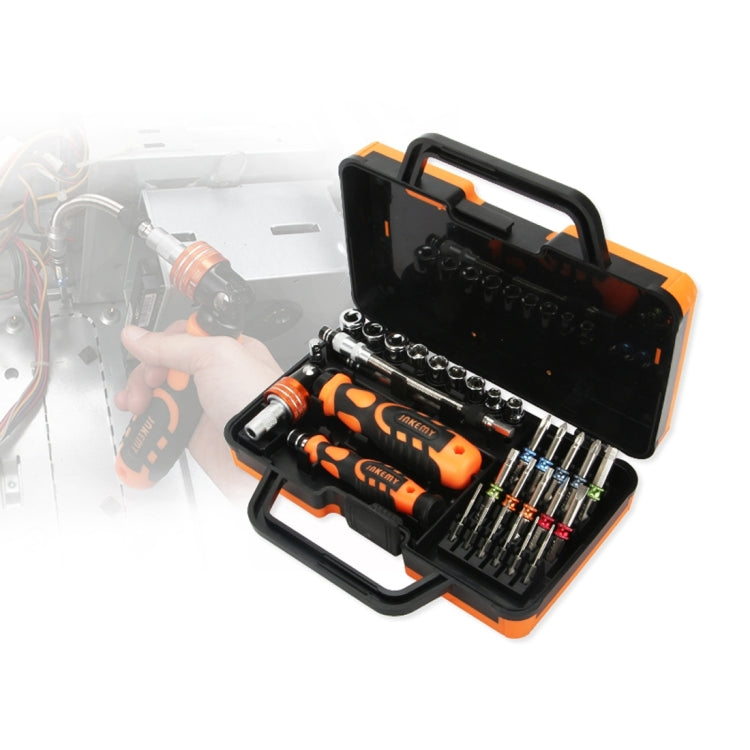 JAKEMY JM-6123 31 in 1 Professional Screwdriver Repair Tool Set with Color Ring, JM-6123 31 in 1