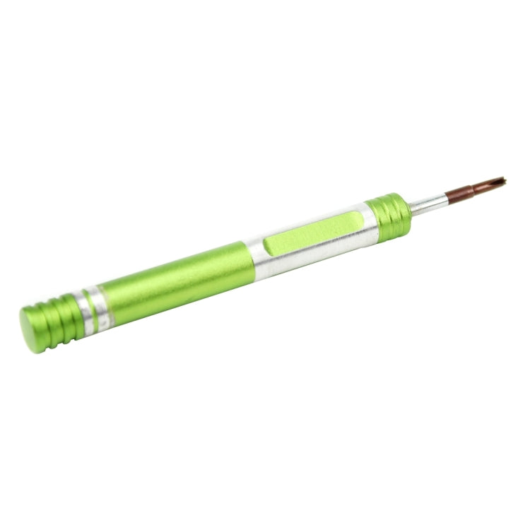 608-2.5 Center Frame Repair Screwdriver with 2.5 Hollow Cross Tip, 2.5 Hollow Cross (Green)