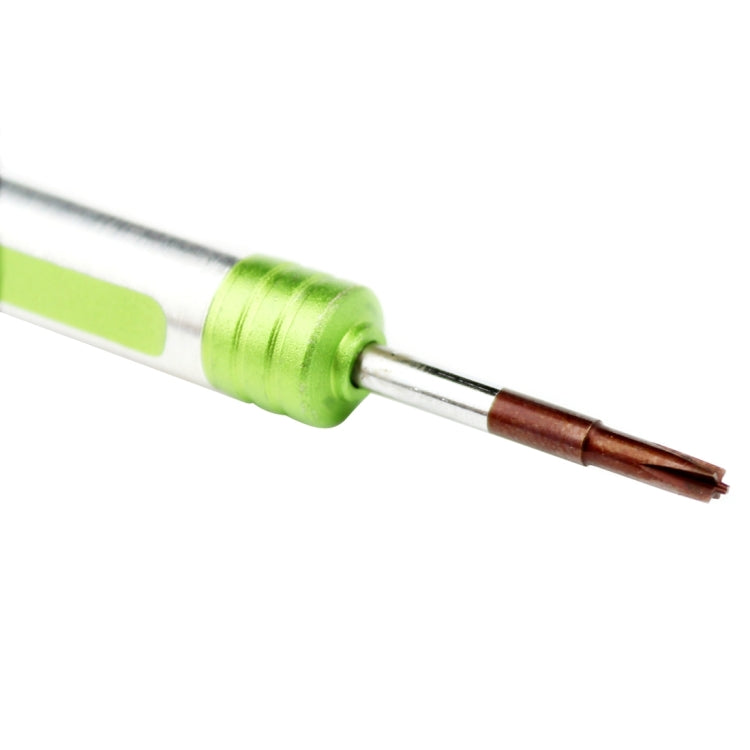 608-2.5 Center Frame Repair Screwdriver with 2.5 Hollow Cross Tip, 2.5 Hollow Cross (Green)