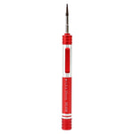 Pentalobe Screwdriver 0.8 608-0.8 for iPhone Charging Port Screws, 0.8 Pentalobe (Red)