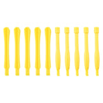 10pcs Cell Phone Repair Tools Spudger (5 Round + 5 Square), 5 PCS Round + 5 PCS Square(Red), 5 PCS Round + 5 PCS Square(Yellow)