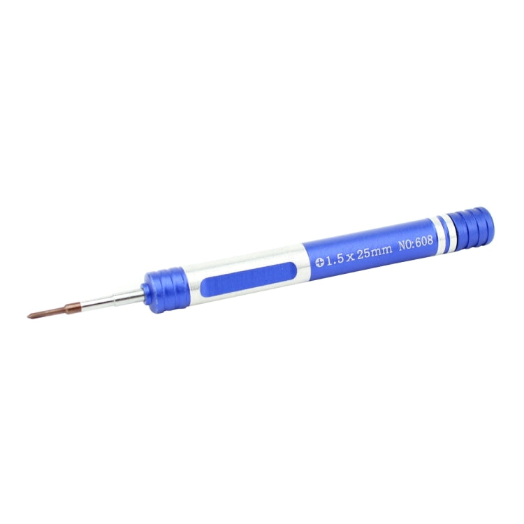 JIAFA 608-1.5 Cross 1.5 Cell Phone Repair Screwdriver, 1.5 Cross (Blue)