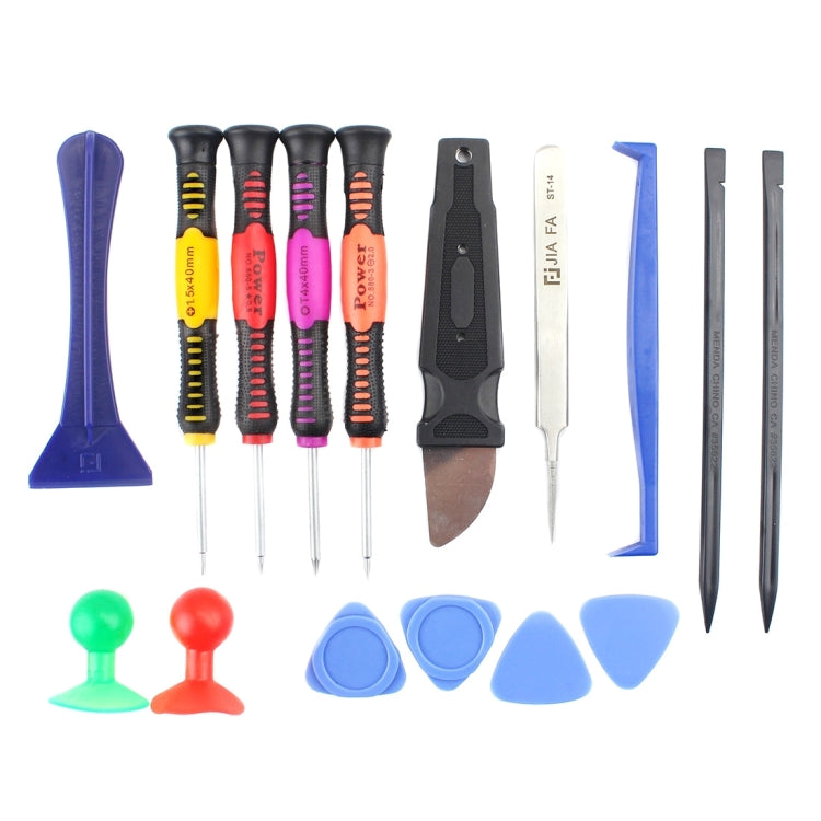 JF-ipad 16 in 1 Repair Tool Set for iPhone/iPad, JF-ipad