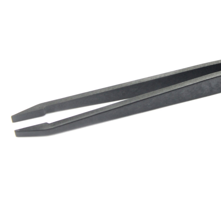 JF-S13 Anti-static Carbon Fiber Straight Tip Tweezers, JF-S13