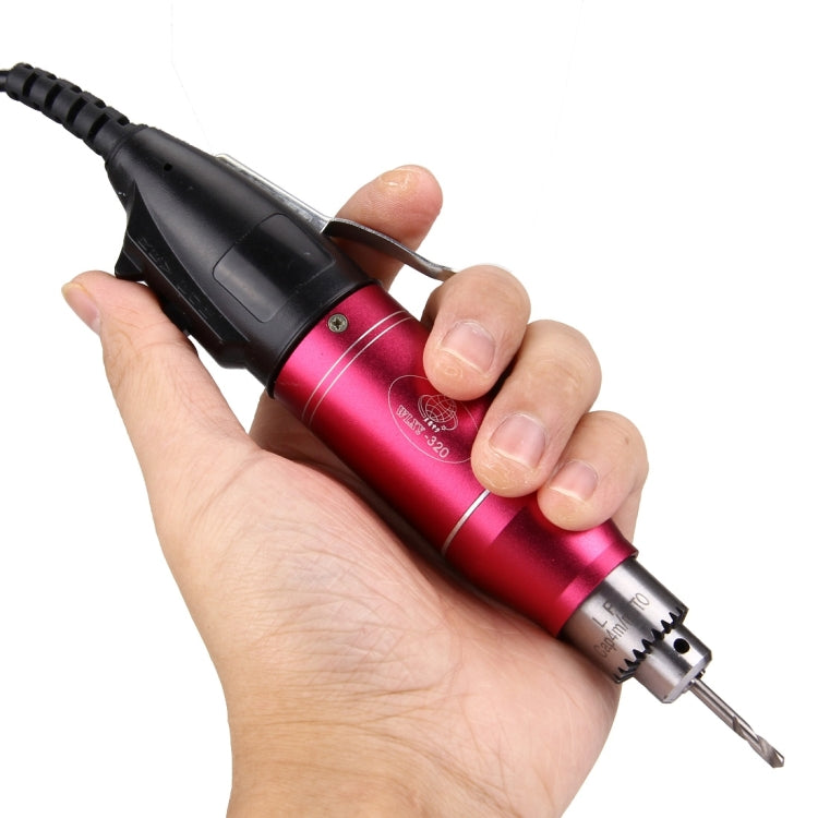 Mini smerigliatrice elettrica WLXY WL-320 con regolazione della velocità, 110 V-240 V, mandrino adatto: 0,3 mm-4,0 mm, spina americana, WL-320