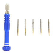 JF-6688 Set di cacciaviti stile penna multiuso in metallo 5 in 1 per la riparazione del telefono, 5 in 1 (Red), 5 in 1 (Purple), 5 in 1 (Blue), 5 in 1 (Gold), 5 in 1 (Green)