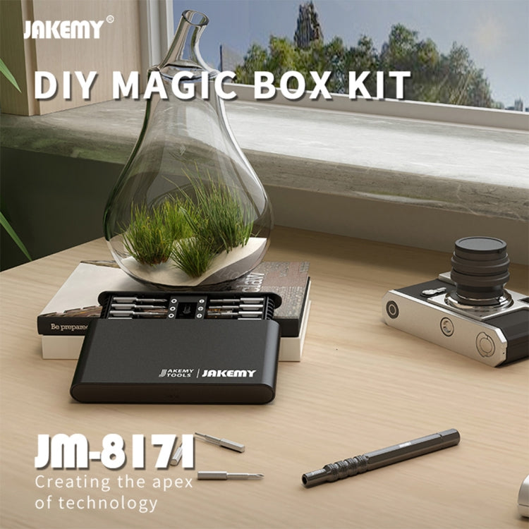 JAKEMY JM-8171 Set di cacciaviti multifunzionali professionali utensili manuali di precisione, JM-8171