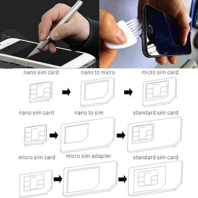 60 in 1 Professional Screwdriver Repair Open Tool Kit with Cell Phone SIM Card Adapter Set, 60 in 1