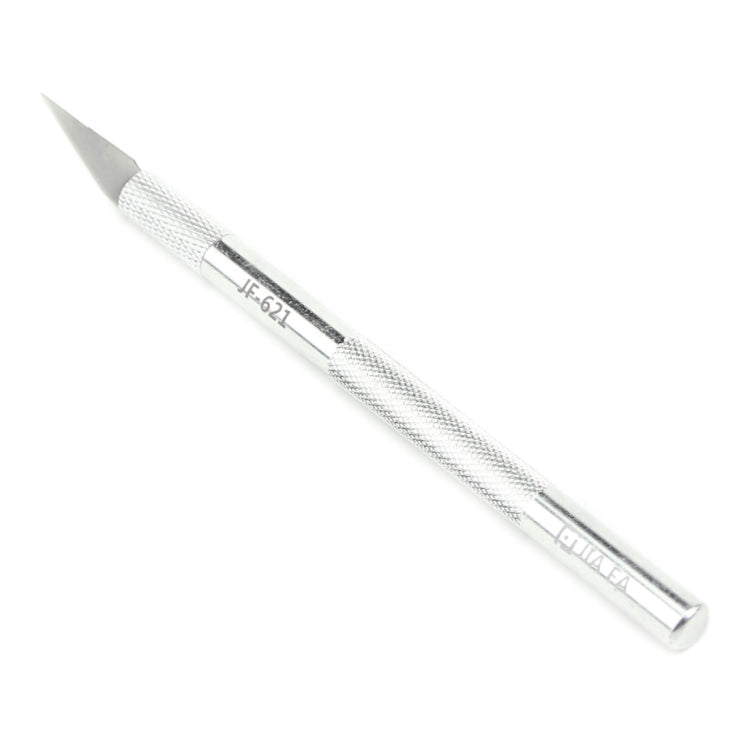 JIAFA JF-621 Coltello da intaglio in metallo Strumento professionale per la riparazione del telefono cellulare con 6 lame, JF-621
