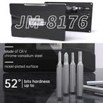 JAKEMY JM-8176 Kit di strumenti di smontaggio e riparazione per orologio 106 in 1 per telefono cellulare, JM-8176