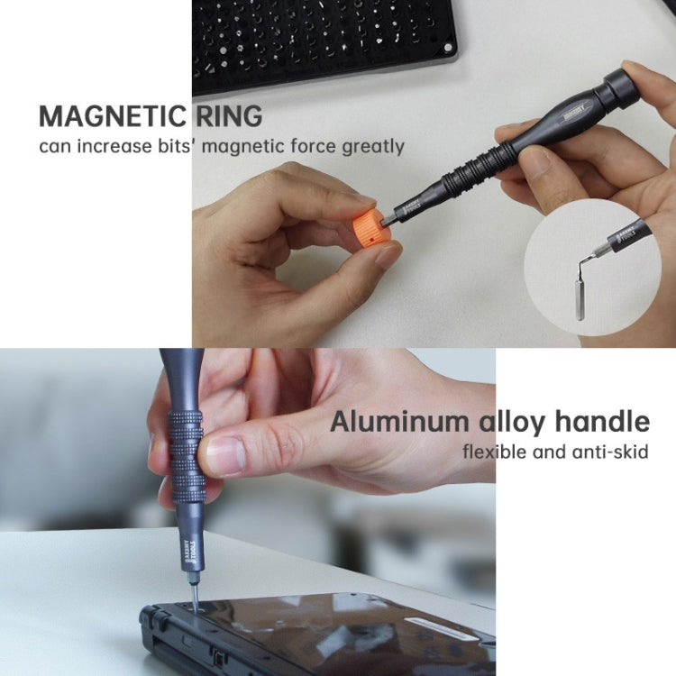 JAKEMY JM-8177 106 in 1 Multifunctional Combination Repair Tool Set with Screwdriver Bit, JM-8177