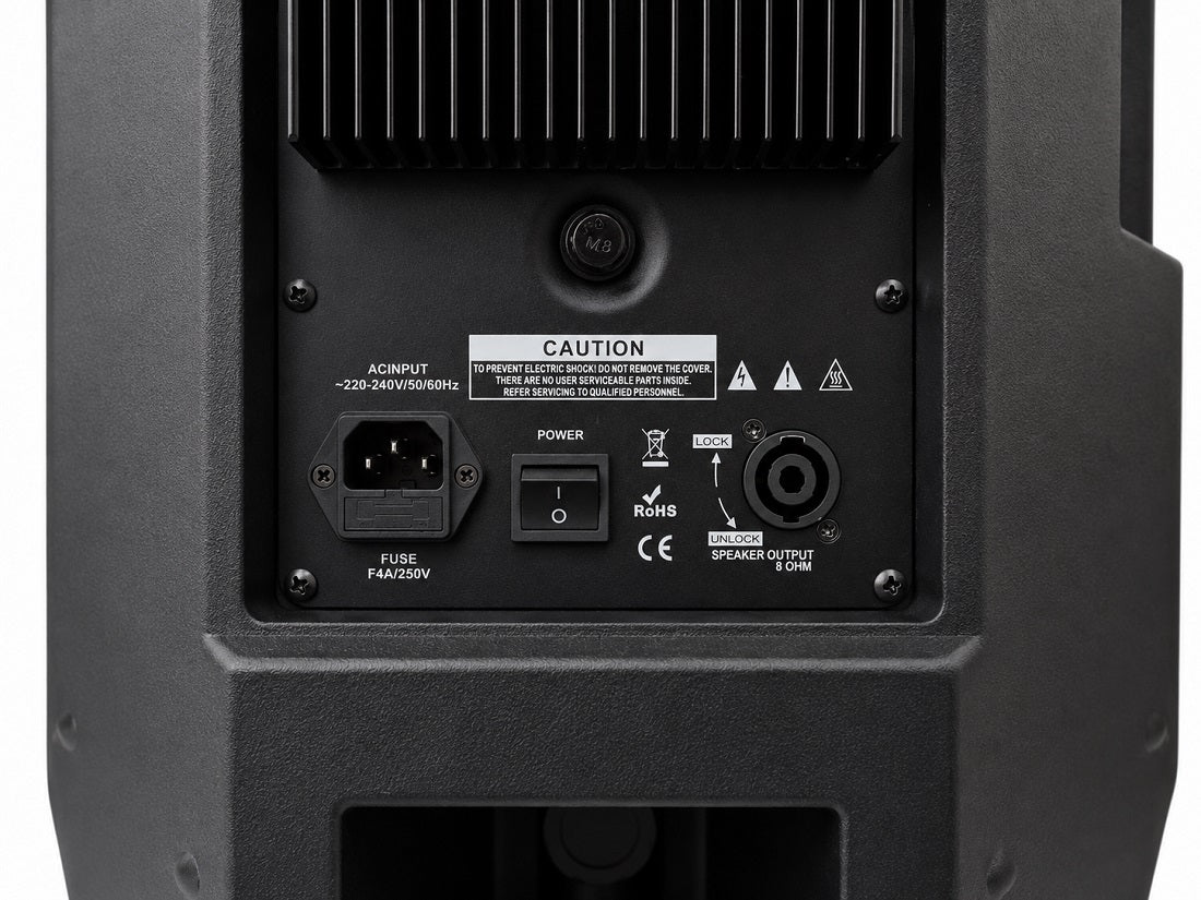 Cassa attiva 15 pollici 200W max con mixer USB Bluetooth EV-15