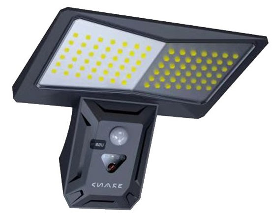 Lampada solare per esterni 4W 550Lm 6400K IP44 con sensore PIR e crepuscolare 6972538047182 3210150 EL243