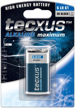 Batteria al manganese alcalino 6LR61/6LP3146/9V Block