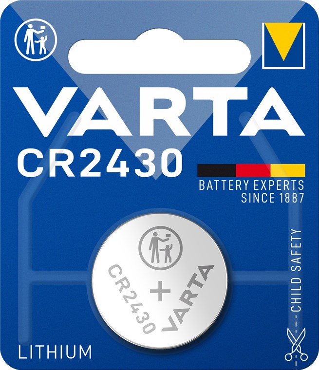 Batteria a bottone al litio CR2430 Varta