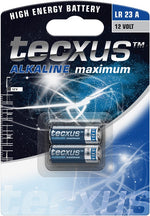 Batteria al manganese alcalino 12V LR23 Tecxus