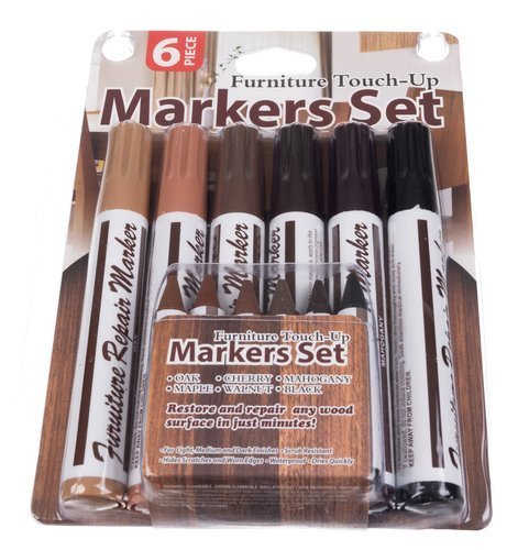 Kit 6 pennarelli e pastelli a cera per riparazione mobili  5902802919717 00012548 F1455