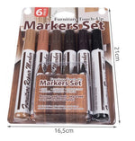 Kit 6 pennarelli e pastelli a cera per riparazione mobili  5902802919717 00012548 F1455