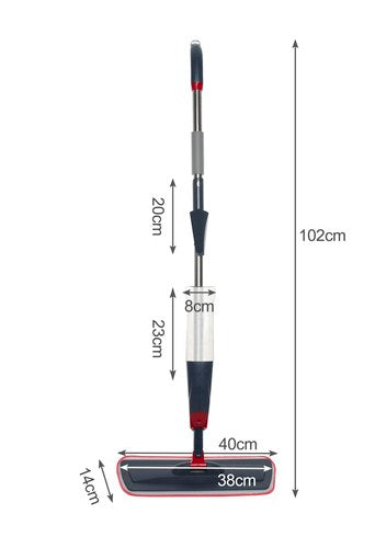 Scopa Mop con nebulizzatore 600ml per pavimenti  5902802906373 00005870 F1460