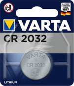 Batteria a bottone al litio 3V CR2032 Varta