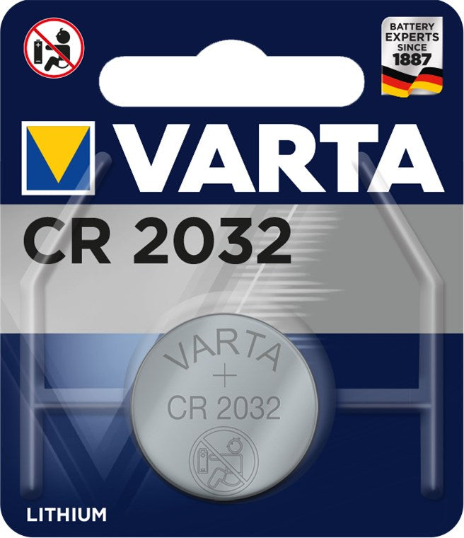 Batteria a bottone al litio 3V CR2032 Varta