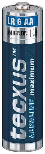 Batteria al manganese alcalino LR6/AA (Mignon) 12V confezione da 24 Tecxus 23818 4250145238189 F1473