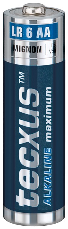 Batteria al manganese alcalino LR6/AA (Mignon) 12V confezione da 24 Tecxus 23818 4250145238189 F1473