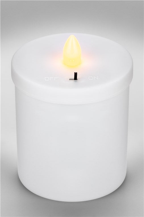Lumino rosso a LED bianco caldo 2xAA IP44 4040849603358 60335 F1477