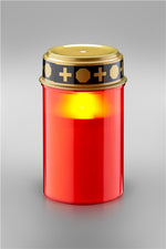 Lumino rosso a LED bianco caldo 2xAA IP44 4040849603358 60335 F1477