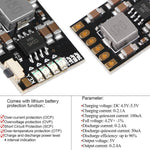 Modulo di carica per batterie al Litio 1A con protezione batteria 18650 e modulo di scarico 2A 5V 10 pezzi F1510