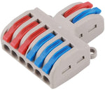 Morsettiera 2 INPUT / 6 OUTPUT  0.08-4.0mm²