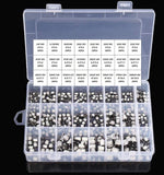 Condensatore elettrolitico in alluminio 1UF ~ 1000UF 6.3V-50V confezione da 400 F1520