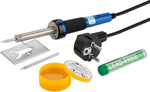 Set saldatore 30W con supporto/punte/stagno 10g e pasta saldante 10g 45242 4040849452420
