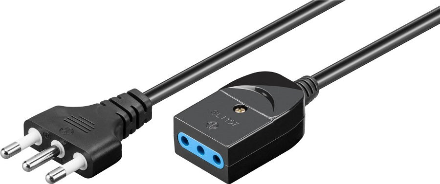 Prolunga elettrica 3m spina/presa italiana 10A