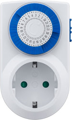 Timer analogico 16A 3500W per presa elettrica 4040849590382 59038 F1644