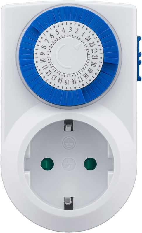 Timer analogico 16A 3500W per presa elettrica 4040849590382 59038 F1644