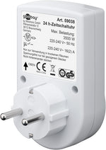Timer analogico 16A 3500W per presa elettrica 4040849590382 59038 F1644