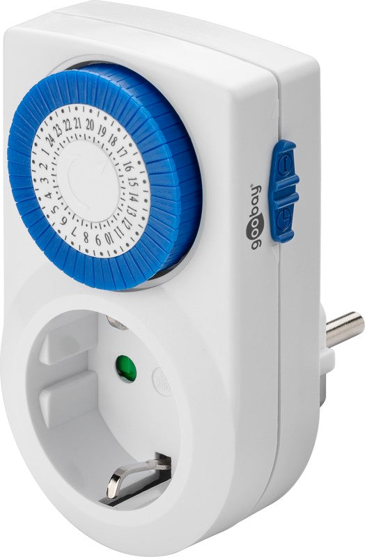 Timer analogico 16A 3500W per presa elettrica 4040849590382 59038 F1644