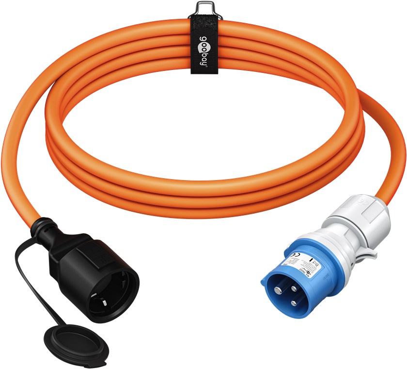 Cavo adattatore CEE 5 m per camper caravan campeggio 16A IP44 76224 4040849762246 F1712