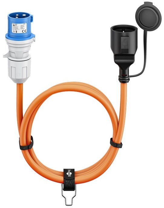 Cavo adattatore CEE 5 m per camper caravan campeggio 16A IP44 76224 4040849762246 F1712