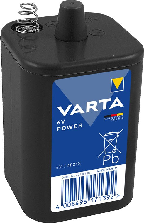 Batteria al cloruro di zinco 4R25X (431) 6V 8500mAh Varta