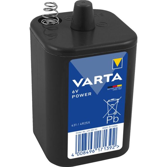 Batteria al cloruro di zinco 4R25X (431) 6V 8500mAh Varta