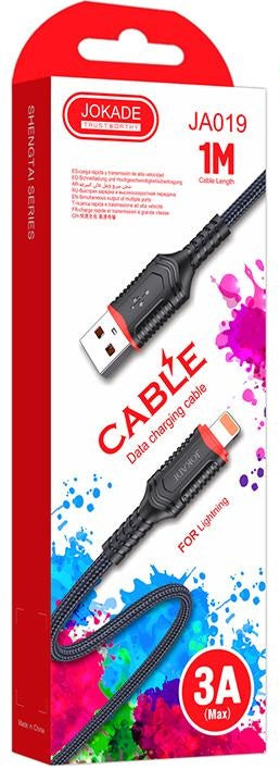 Cavo per ricarica e sincronizzazione Lightning 1m 3A JA019