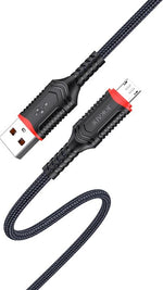 Cavo per ricarica e sincronizzazione microUSB 1m 3A JA019 F2060